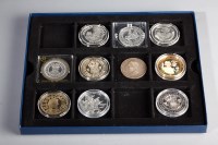 Lot 1065 - GROUP OF SILVER AND OTHER COINS including...