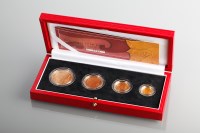 Lot 1094 - GOLD PROOF BRITANNIA FOUR COIN COLLECTION...