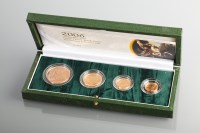 Lot 1099 - GOLD PROOF COIN SET DATED 2006 no.192, with...