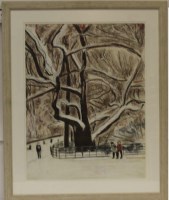 Lot 2423 - FINLAY MACKINTOSH, BOTANIC GARDENS WINTER...