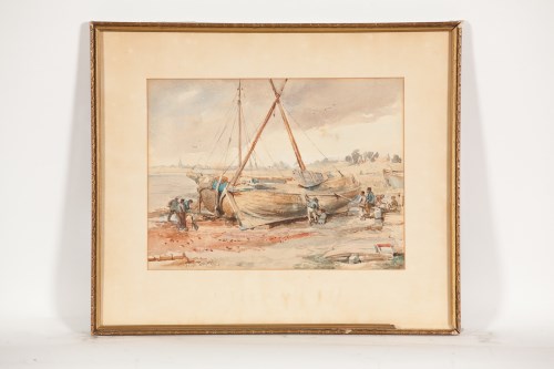 Lot 1482 - FRANK SALTFLEET (BRITISH 1860 - 1937), FISHING...