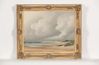 Lot 1486 - * ANDRE DE LIEVIN, THE NORMANDY COAST oil on...