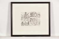 Lot 1807 - * PETER HOWSON OBE, ROAD TO VITEZ lithograph,...