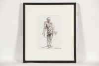 Lot 1944 - * PETER HOWSON OBE, LEGION mixed media on...