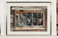 Lot 1947 - * BARBARA RAE CBE RA RSA RSW, NIGHT DOOR mixed...