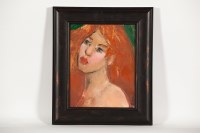 Lot 1963 - BASIA ROSZAK, MAGIC SPELL oil on canvas,...