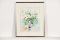 Lot 1965 - * NORMA HANSELL, DOULTON VASE watercolour on...