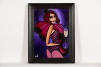 Lot 1966 - LAETITIA GUILBAUD, LIBELLULE acrylic on canvas,...