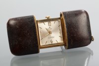 Lot 1041 - STOWA PURSE WATCH the square dial with arabic...
