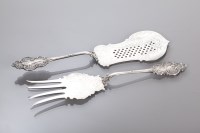 Lot 14 - EARLY 20TH CENTURY WMF SILVER PLATED FISH...