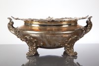 Lot 73A - VICTORIAN SILVER PLATED SHEFFIELD OVAL...