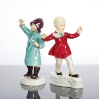 Lot 130 - TWO ROYAL WORCESTER FIGURES comprising...