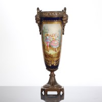 Lot 156 - 19TH CENTURY BOHEMIAN WHITE GILT OVERLAID...