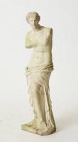 Lot 232 - MODERN RESIN GARDEN STATUE OF VENUS DE MILO...