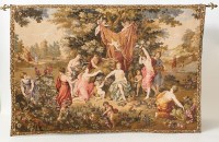 Lot 261 - TAPESTRY WALL HANGING depicting a Classical...