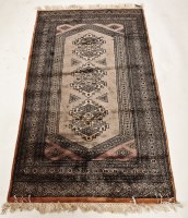 Lot 425 - BOKHARA RUG 154cm long, 53cm wide