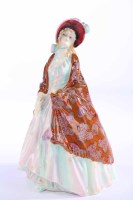 Lot 526 - ROYAL DOULTON FIGURE OF 'PAISLEY SHAWL' with...