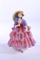 Lot 537 - ROYAL DOULTON PORCELAIN FIGURE OF `THE HINGED...