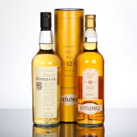 Lot 699 - LITTLEMILL 12 YEAR OLD Single Lowland malt...