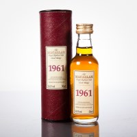 Lot 868 - MACALLAN 1961 MINIATURE Single Highland Malt...