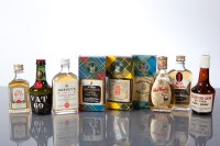 Lot 877 - 22 ASSORTED MINIATURES Assorted whisky...