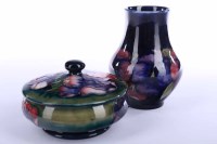 Lot 589 - MOORCROFT SQUAT GOURD SHAPED VASE decorated...