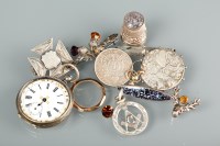 Lot 1299 - COLLECTION OF SILVER VICTORIAN AND OTHER...