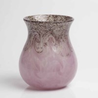 Lot 622 - MONART GLASS VASE of baluster form, with...