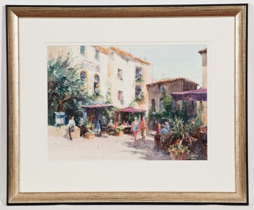 Lot 1954 - * LIZ YULE, SUNNY AFTERNOON, BAGES FRANCE...