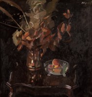 Lot 1739 - * NORMAN EDGAR RGI (b. 1948), STILL LIFE WITH...