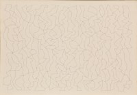 Lot 1794 - * GARTH EVANS, UNTITLED DRAWING NO. 5 pen on...