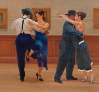 Lot 1813 - ANDREW FITZPATRICK, TANGO QUE FUISTE FELIZ oil...