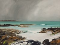 Lot 1820 - * GILLIAN GOODHEIR, IONA gouache, signed...