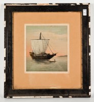 Lot 13 - PAIR OF CHINESE SILK EMBROIDERIES one...