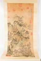 Lot 70 - CHINESE SCROLL PAINTING in the style of a Sung...