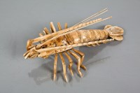 Lot 186 - 19TH CENTURY JAPANESE IVORY CRAYFISH the...