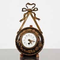 Lot 267 - 19TH CENTURY FRENCH ORMOLU SEDAN CLOCK of...