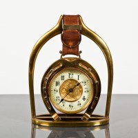 Lot 274 - RACING INTEREST: AN EARLY 20TH CENTURY BRASS...