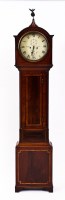 Lot 277 - VICTORIAN MAHOGANY EIGHT DAY DRUMHEAD LONGCASE...