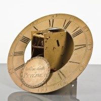 Lot 290 - GEORGE III BRASS LONGCASE CLOCK MOVEMENT,...