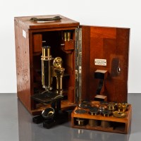 Lot 322 - EARLY 20TH CENTURY CARL ZEISS JENA LACQUERED...