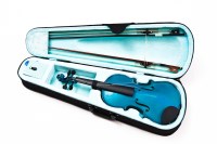 Lot 338 - THREE MODERN VIOLINS comprising a Stentor...