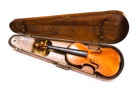 Lot 350 - GOOD LATE 19TH CENTURY 14-INCH MAPLE VIOLIN...