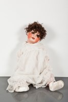 Lot 354 - HEUBACH KOPPELSDORF BISQUE DOLL the bisque...