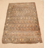 Lot 362 - PAIR OF ANTIQUE PERSIAN RUGS the field with...