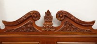 Lot 435 - VICTORIAN STYLE FOUR POSTER BED the mahogany...