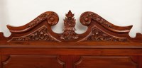 Lot 436 - VICTORIAN STYLE FOUR POSTER BED the mahogany...