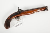 Lot 552 - MID 19TH CENTURY OFFICERS PERCUSSION PISTOL...