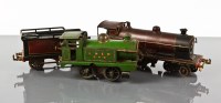 Lot 579 - HORNBY 0-4-0 LNER 'O' GUAGE CLOCKWORK...