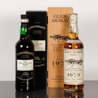 Lot 619 - GLEN MORAY 1973 18 YEAR OLD Single Highland...